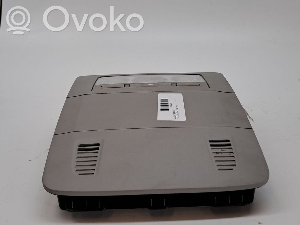 Opel Astra J Headlining lighting console trim 