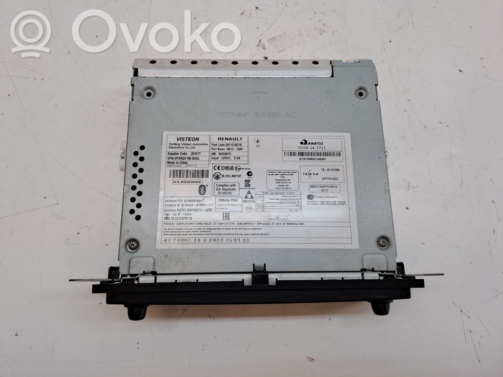 Radio / CD-Player / DVD-Player / Navigation   281151657R