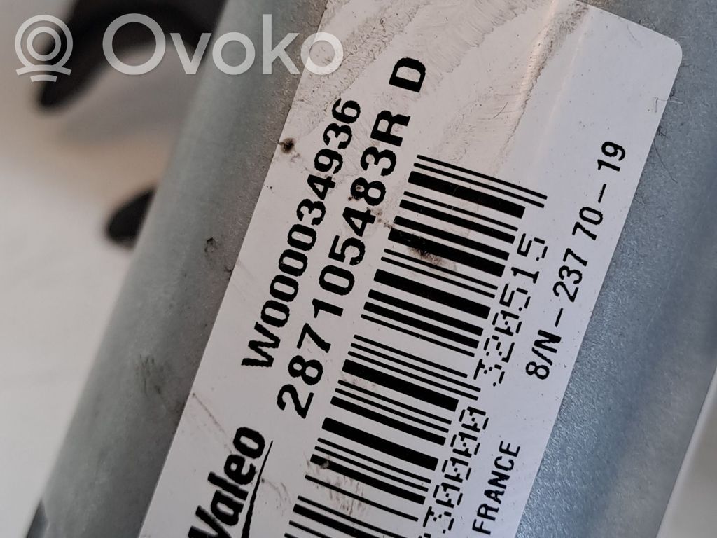 Motor ștergător lunetă   287105483R