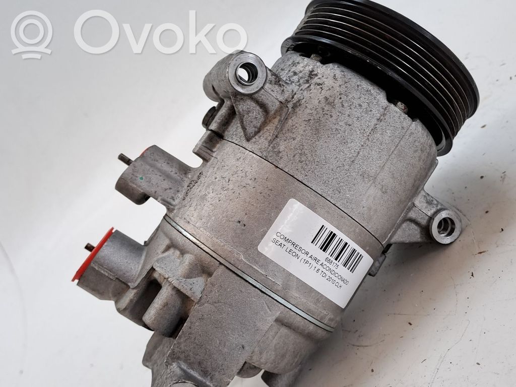 Seat Leon (1P) Compressore aria condizionata (A/C) (pompa)