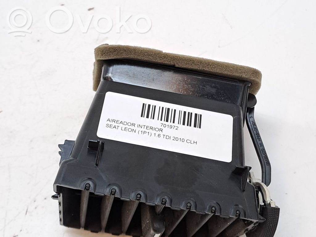 Seat Leon (1P) Luftausströmer Lüftungsdüse Luftdüse frontscheibe 