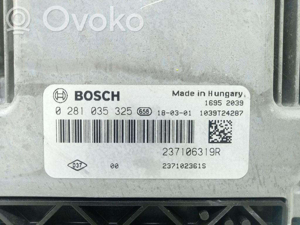 Komputer / Sterownik ECU silnika   237108281R