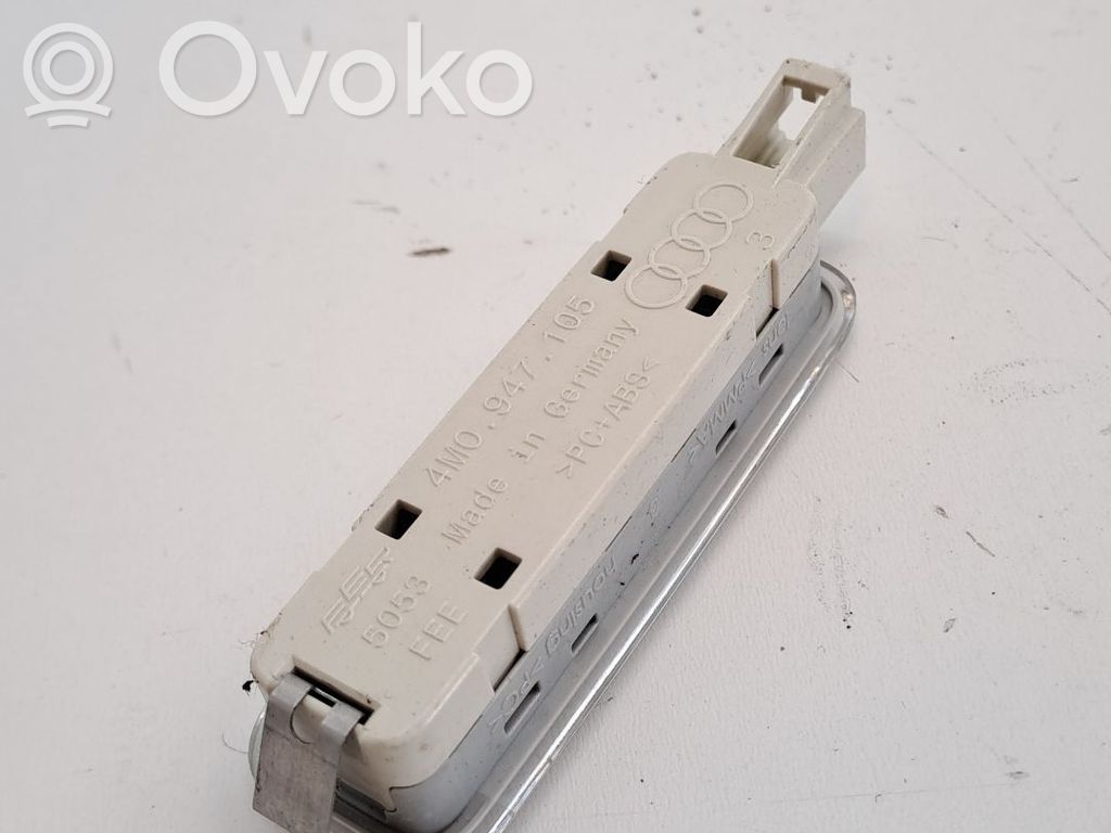 Audi A5 Sportback 8TA Consola de luz del techo