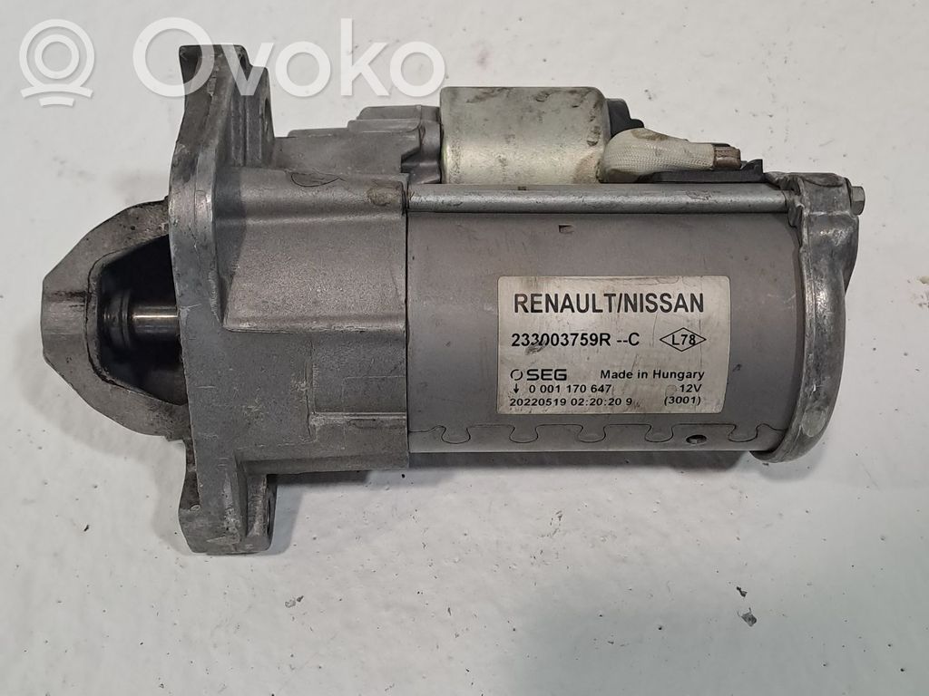 Starter motor   233002221R,233003759R,233003759RC