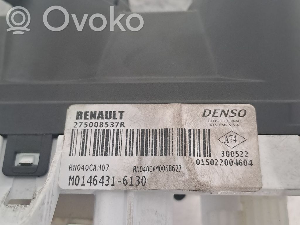 Panel klimatyzacji   275002649R,275008537R