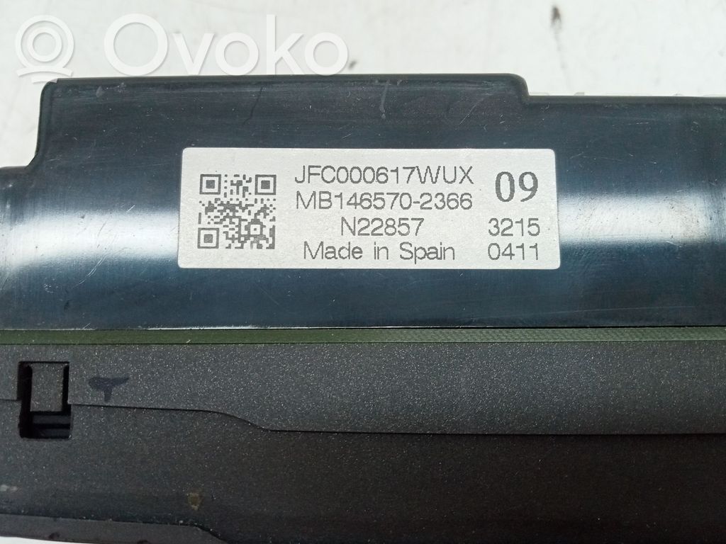 Unitate control climatizare   JFC500930
