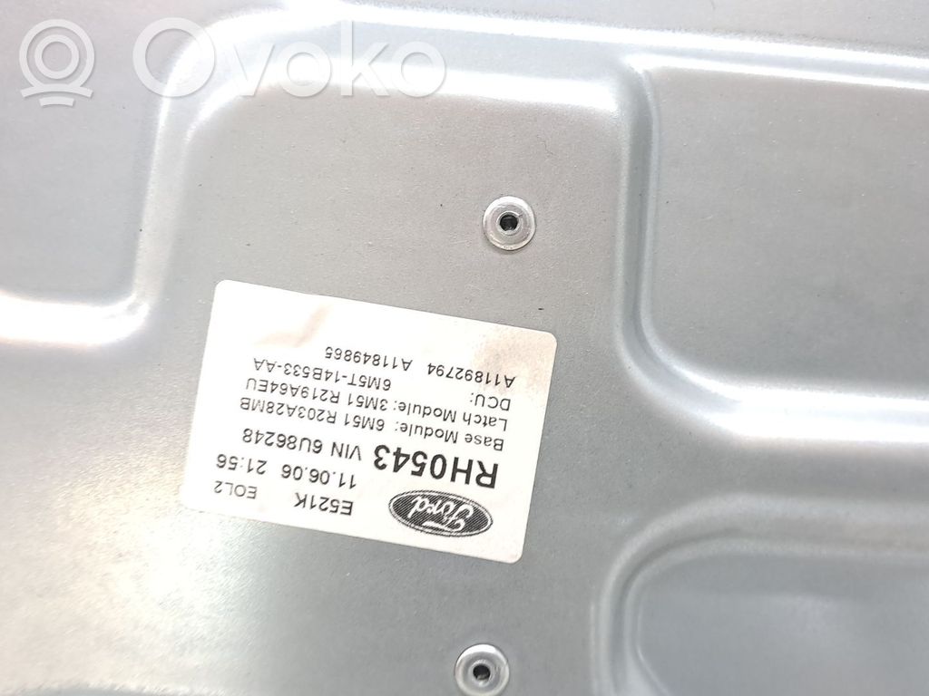 Ford Focus C-MAX Regulador de ventanilla eléctrico de puerta delantera 