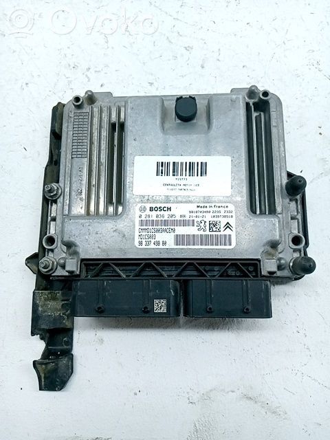 Peugeot Partner III Unidad de control/módulo ECU del motor 