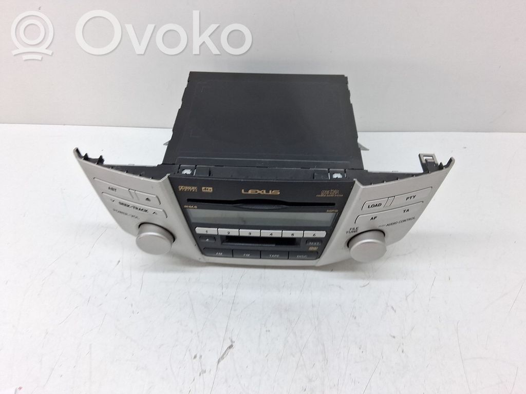 Lexus RX III Panel / Radioodtwarzacz CD/DVD/GPS 