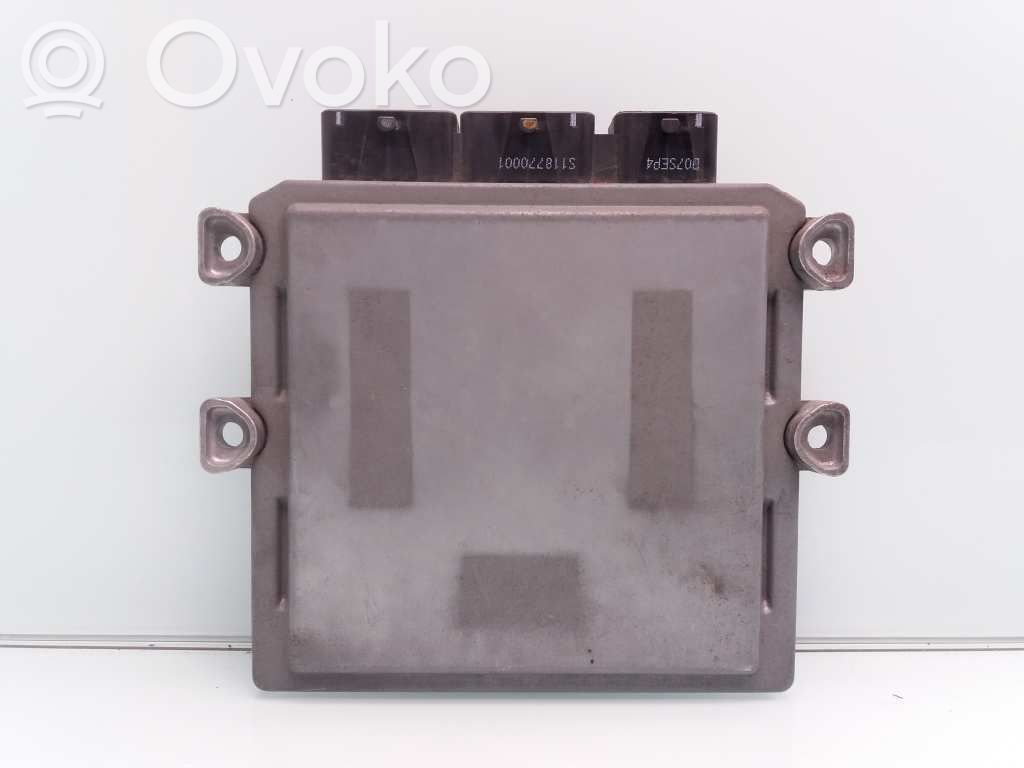 Unidad de control/módulo ECU del motor   SW9656412980,5WS40167FT,HW9655041480
