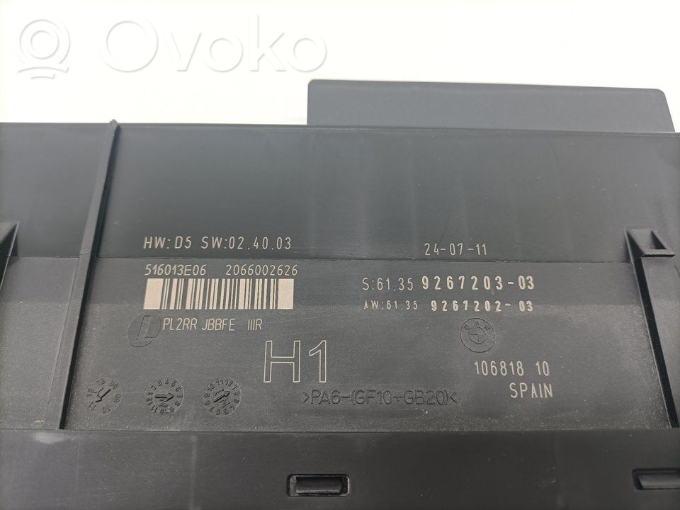 BMW 3 E90 E91 Modul de control caroserie central 