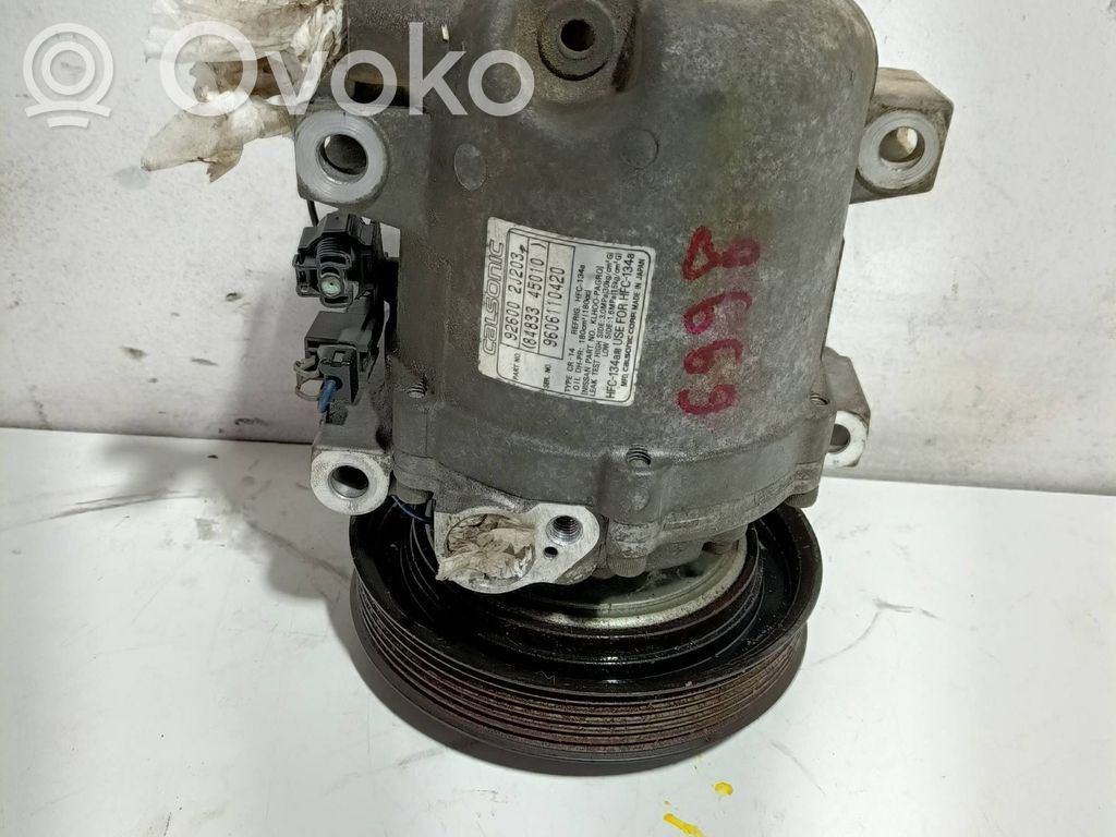 Compresseur de climatisation   926002J203,926002J203,9606110420