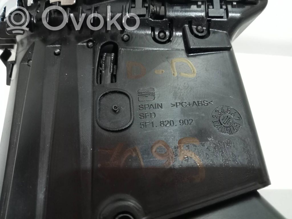 Seat Leon (5F) Luftausströmer Lüftungsdüse Luftdüse frontscheibe 