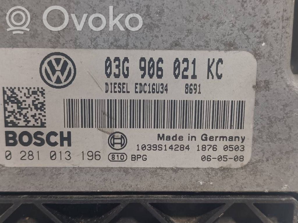 Centralina/modulo motore ECU   03G906021KC