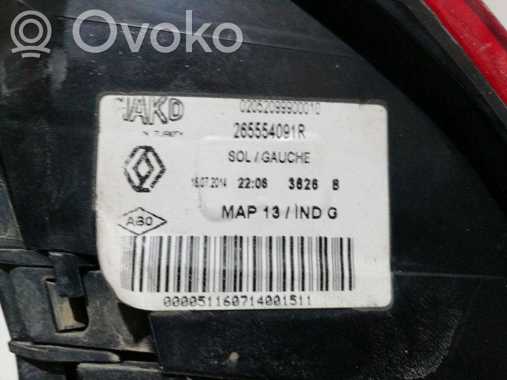 Lámpara de faros/luces traseros   265554091R,265554091R