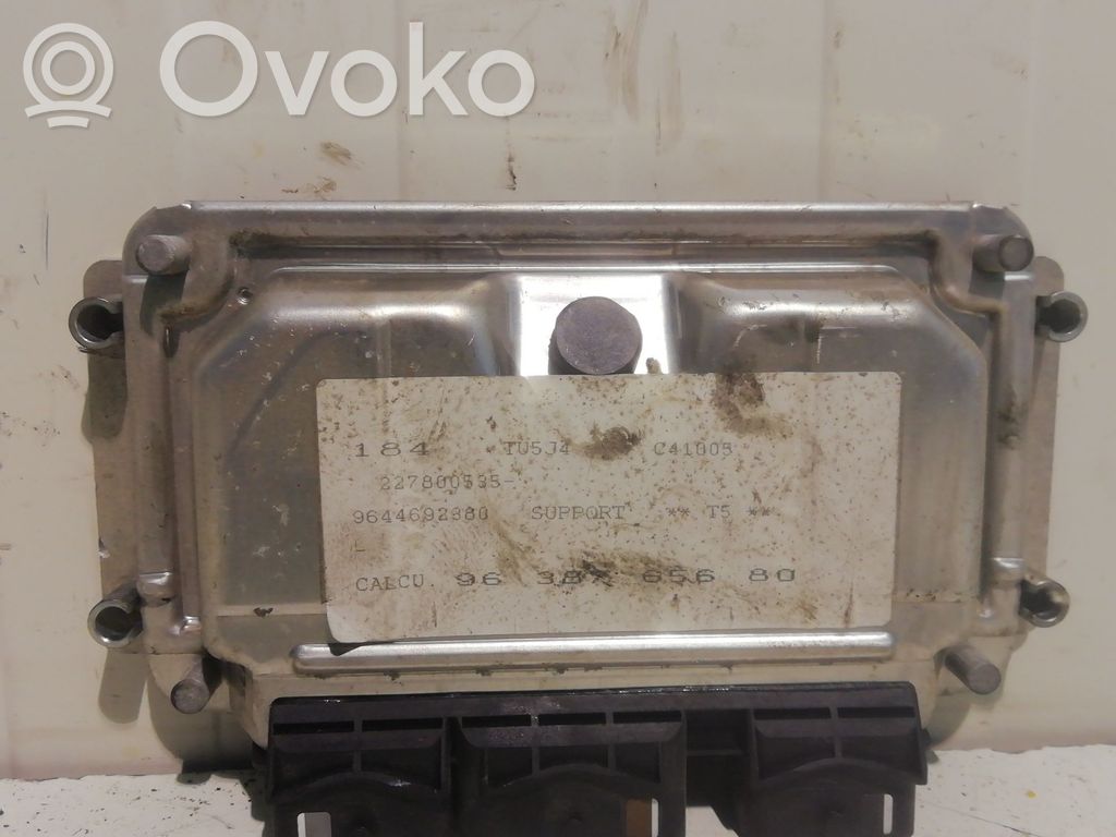 Peugeot 307 Unité de commande, module ECU de moteur 