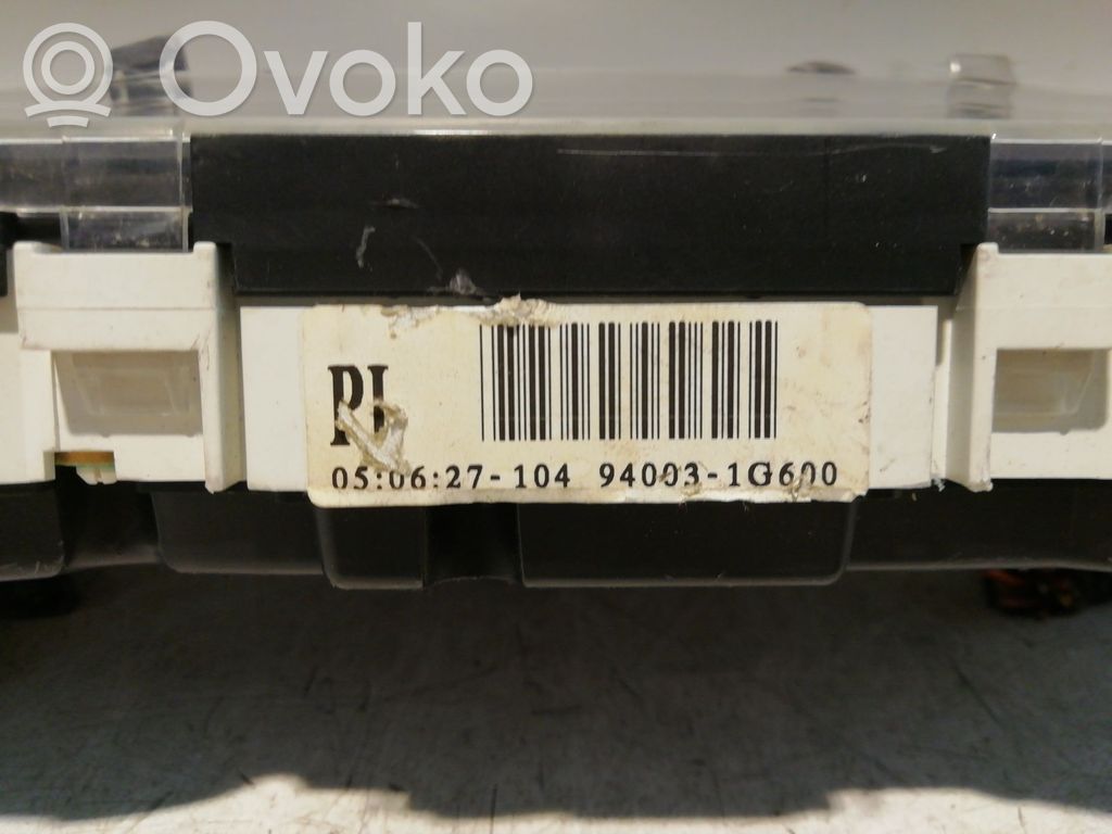 KIA Rio Compteur de vitesse tableau de bord 