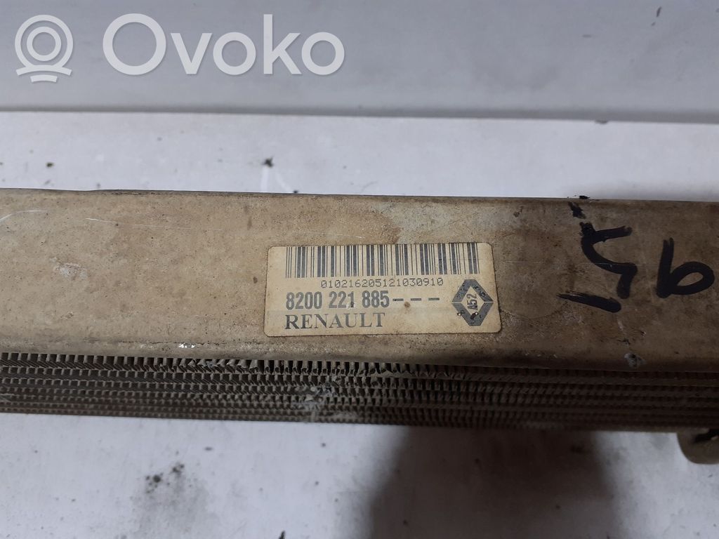 Radiador intercooler   8200221885,8200221885,8200221885