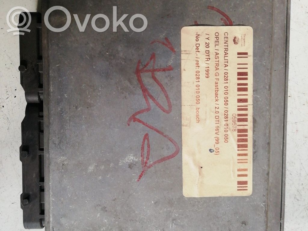 Opel Astra G Engine control unit/module ECU 