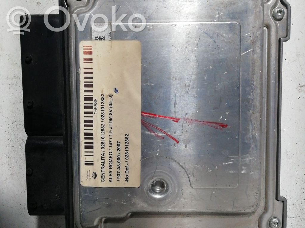 Unidad de control/módulo ECU del motor   51806557,51806557,0281012882