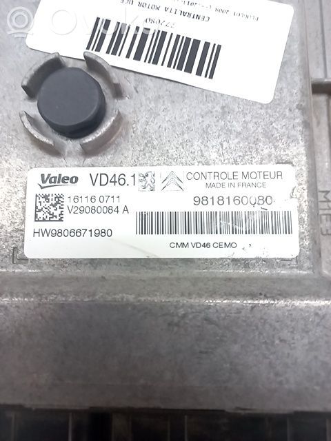 Peugeot 2008 I Unitate control motor/modul ECU 