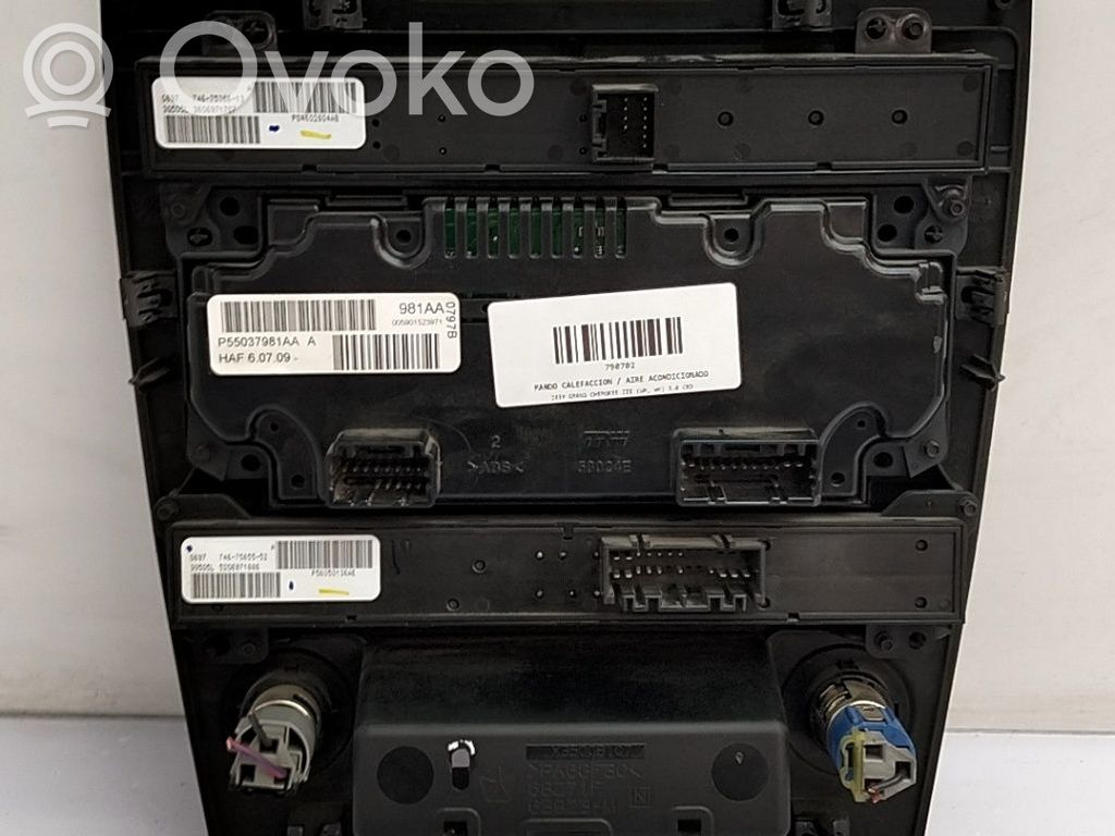 Jeep Cherokee KJ Panel klimatyzacji 