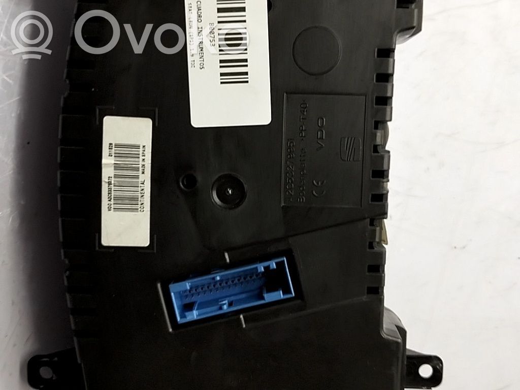 Seat Leon (1P) Vitezometru (grup de instrumente) 