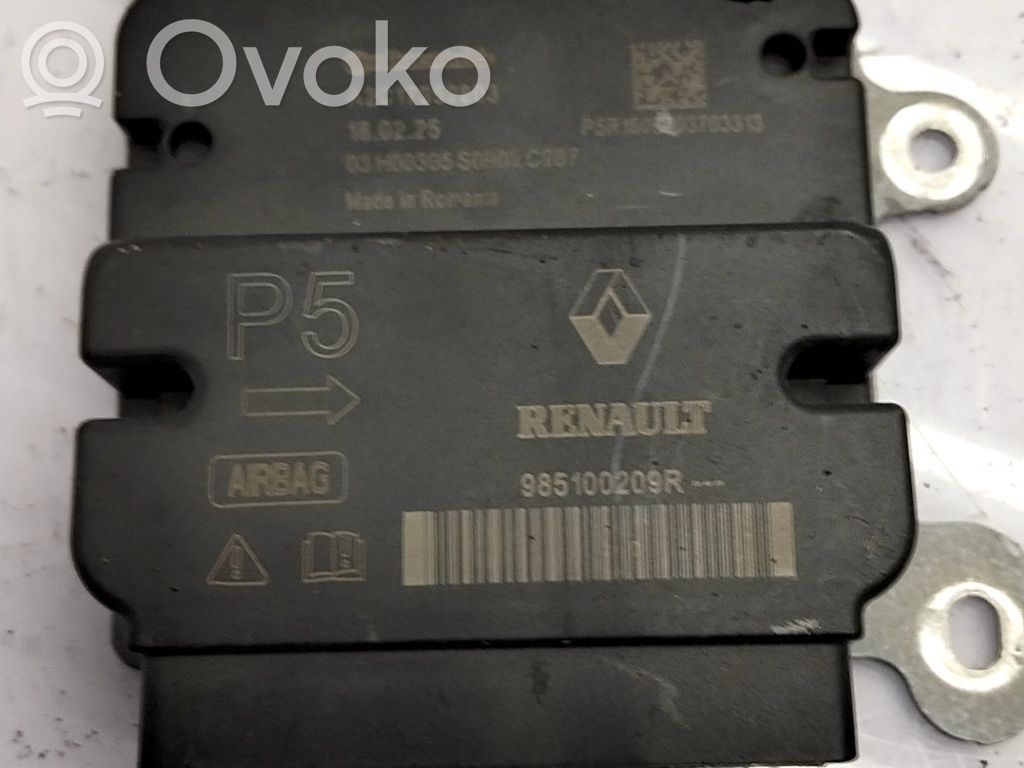 Commande régulateur de vitesse   985100209R