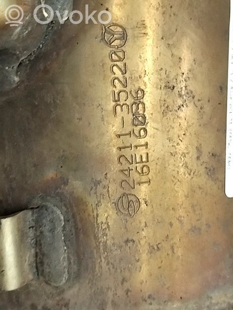 Dacia Dokker Filtro antiparticolato catalizzatore/FAP/DPF