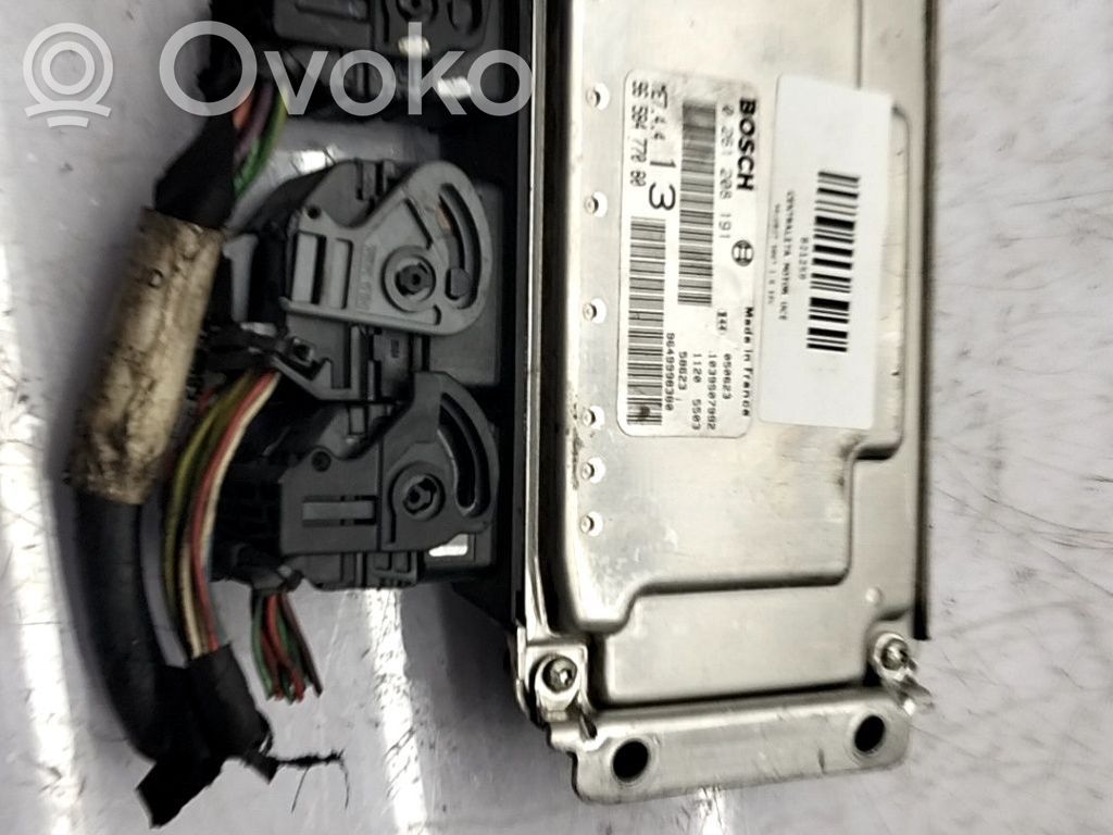 Peugeot 1007 Engine control unit/module ECU 
