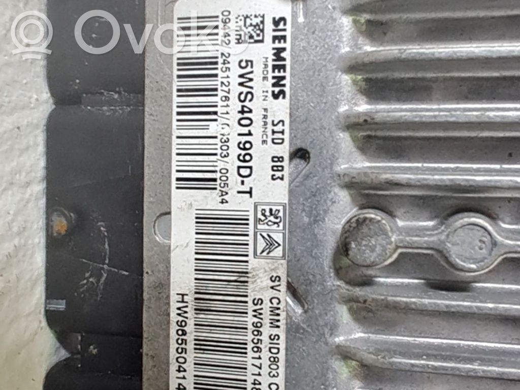 Engine control unit/module ECU   9655041480,9656171480,1940YR