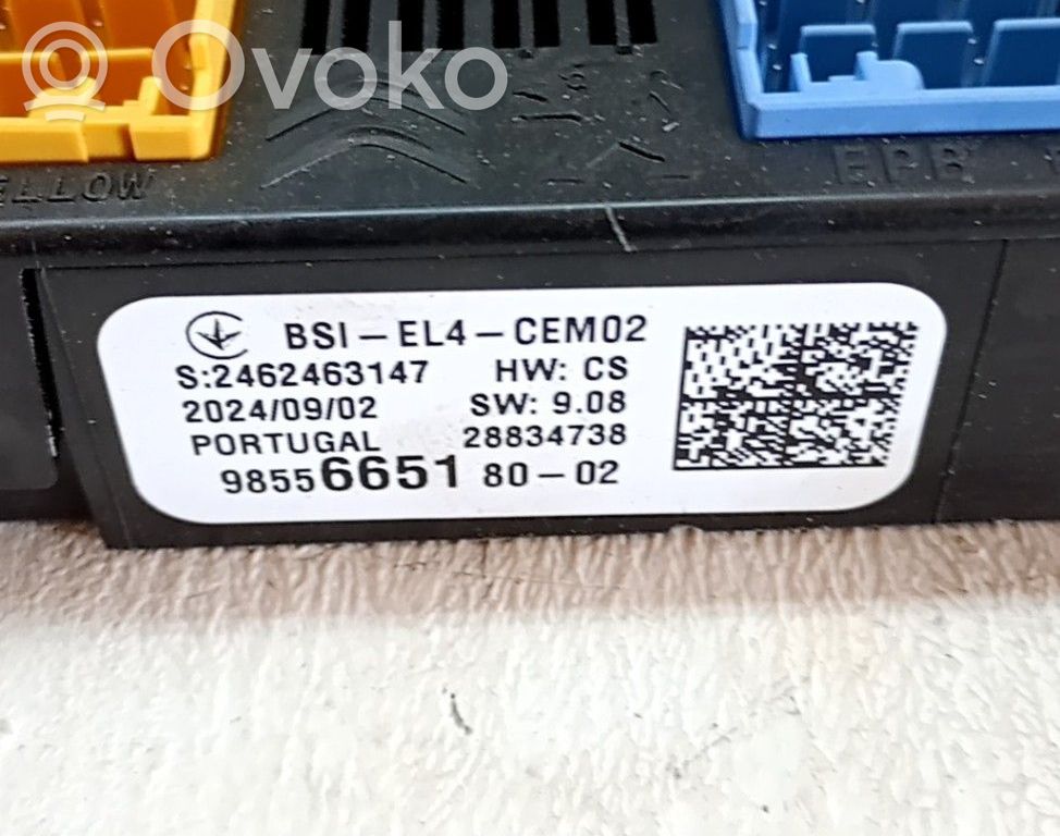 Módulo de fusible   9855665180