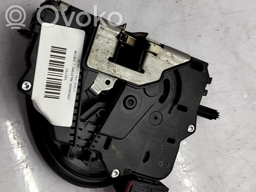Citroen Nemo Blocco chiusura del portellone 