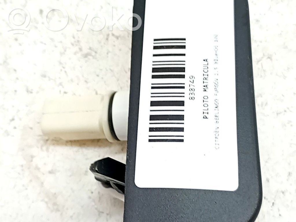 Éclairage de plaque d'immatriculation   6340G7