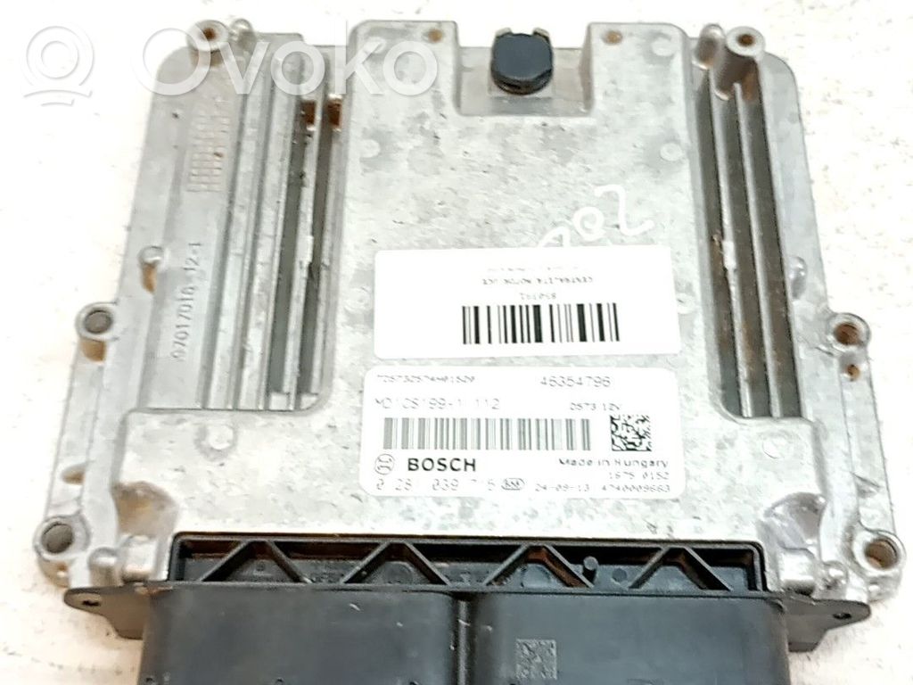 Engine control unit/module ECU   46354796