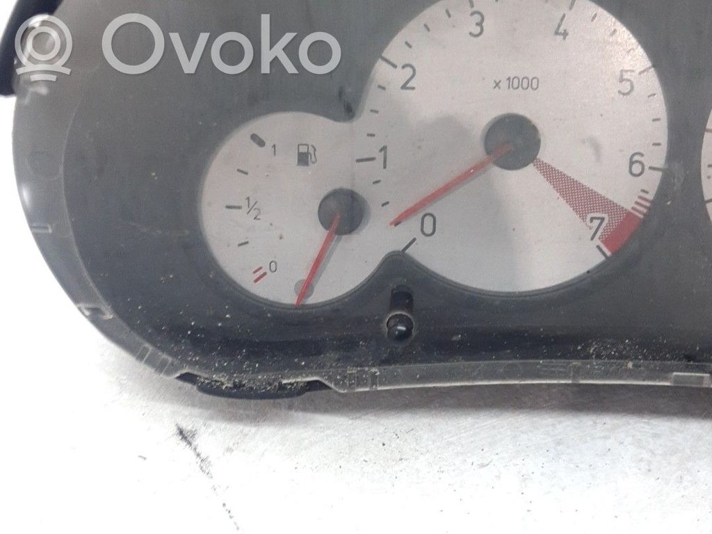 Peugeot 206 Tachimetro (quadro strumenti) 