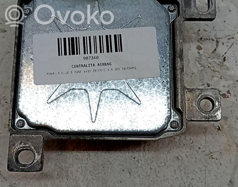 Renault Clio I Airbag control unit/module 