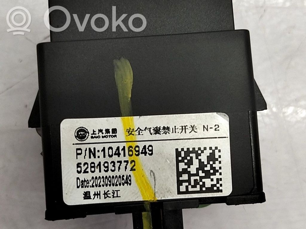 Comutator pornit/oprit airbag pasager   10416949