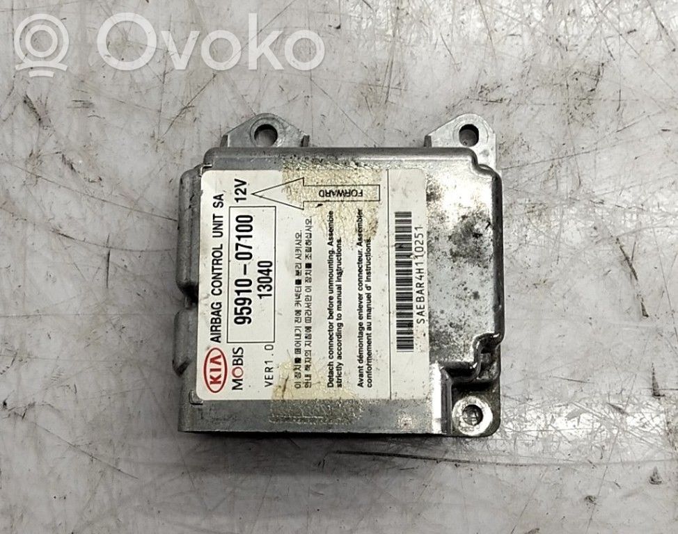 Airbag control unit/module   9591007100