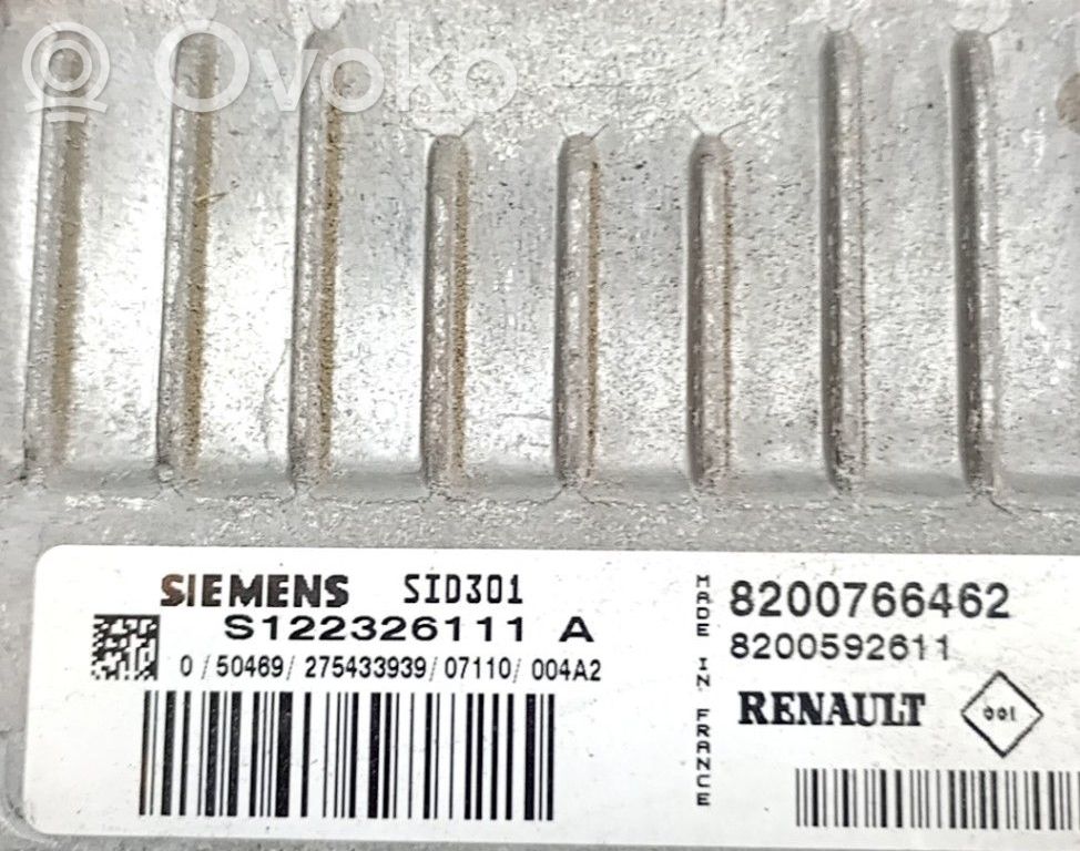 Unité de commande, module ECU de moteur   8200766462