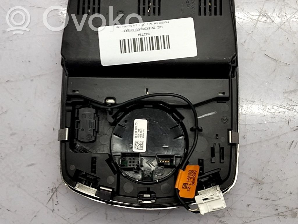 Peugeot 508 Headlining lighting console trim 