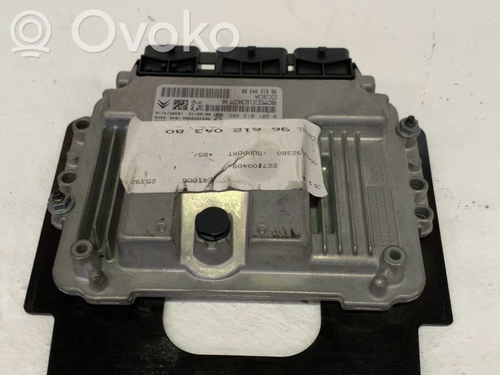Unidad de control/módulo ECU del motor   1942KR,9661204380