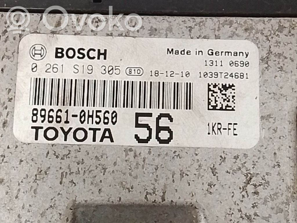 Toyota Aygo AB40 Engine control unit/module ECU 