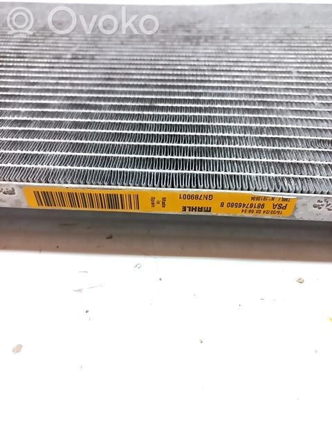 Radiateur condenseur de climatisation   9816746580