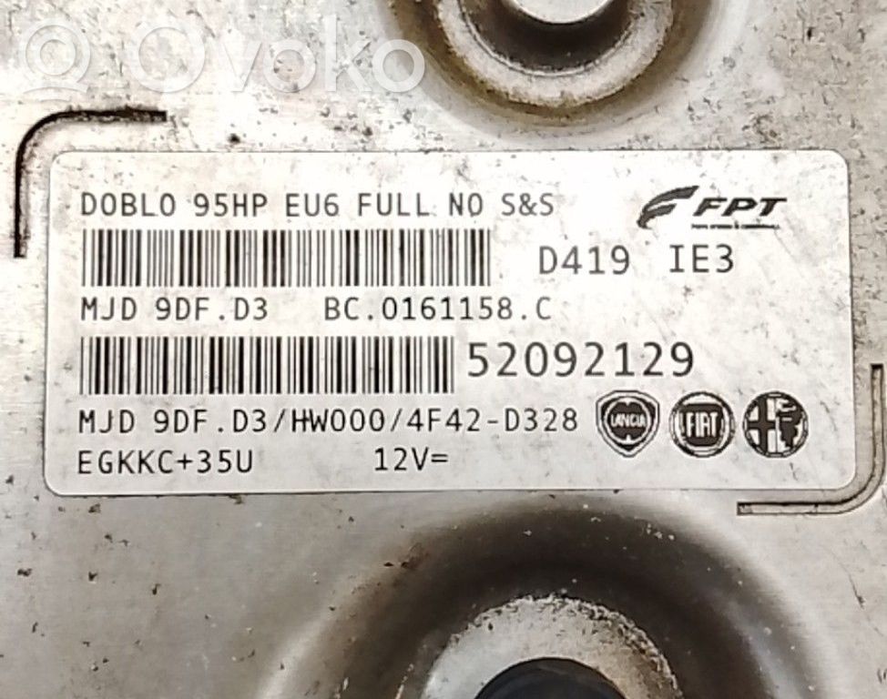 Motorsteuergerät ECU   52092129
