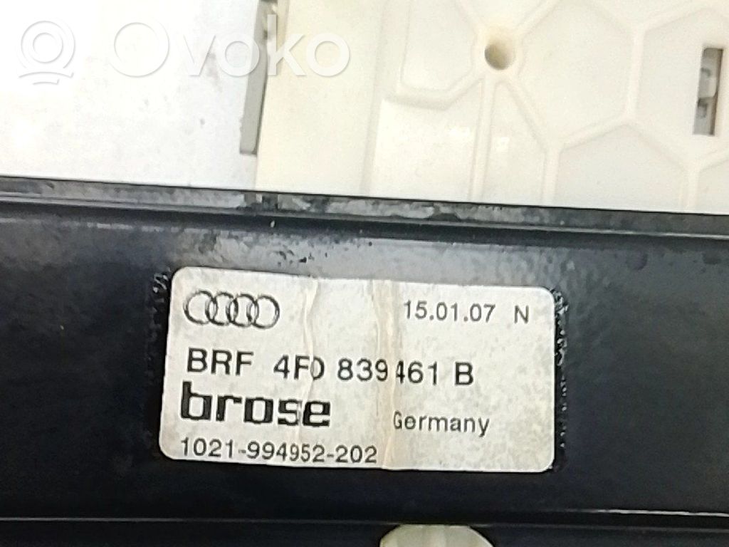 Audi A6 S6 C7 4G Regulador de ventanilla eléctrico de puerta delantera