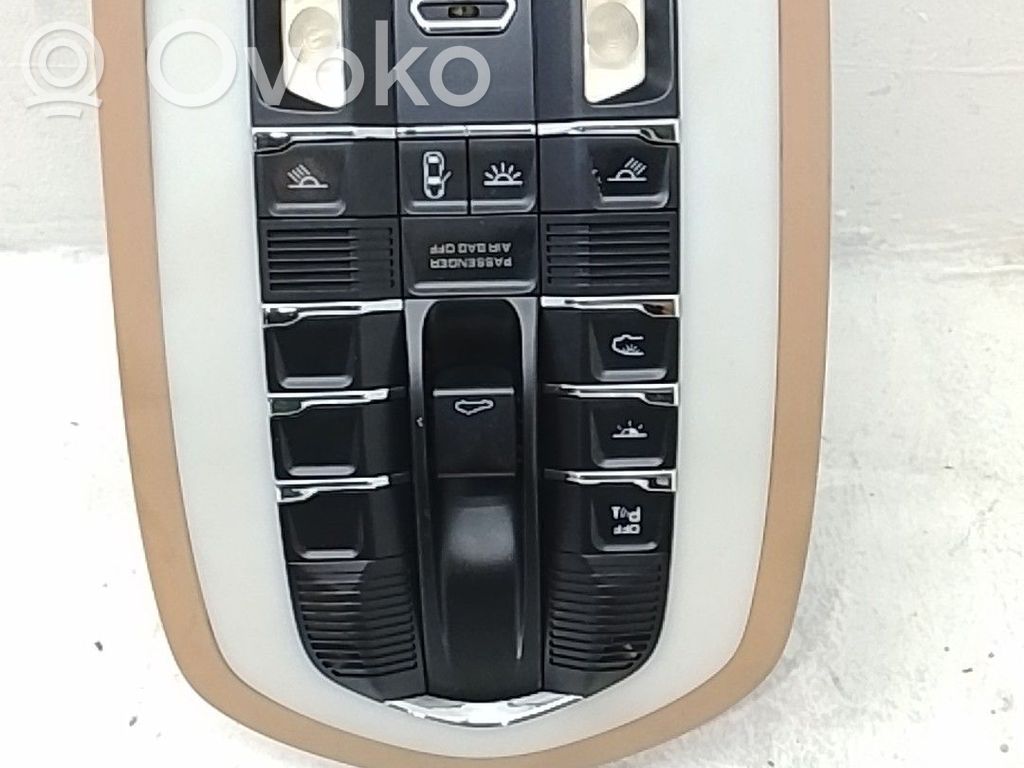 Porsche Cayenne (9PA) Garniture de console d'éclairage de ciel de toit 