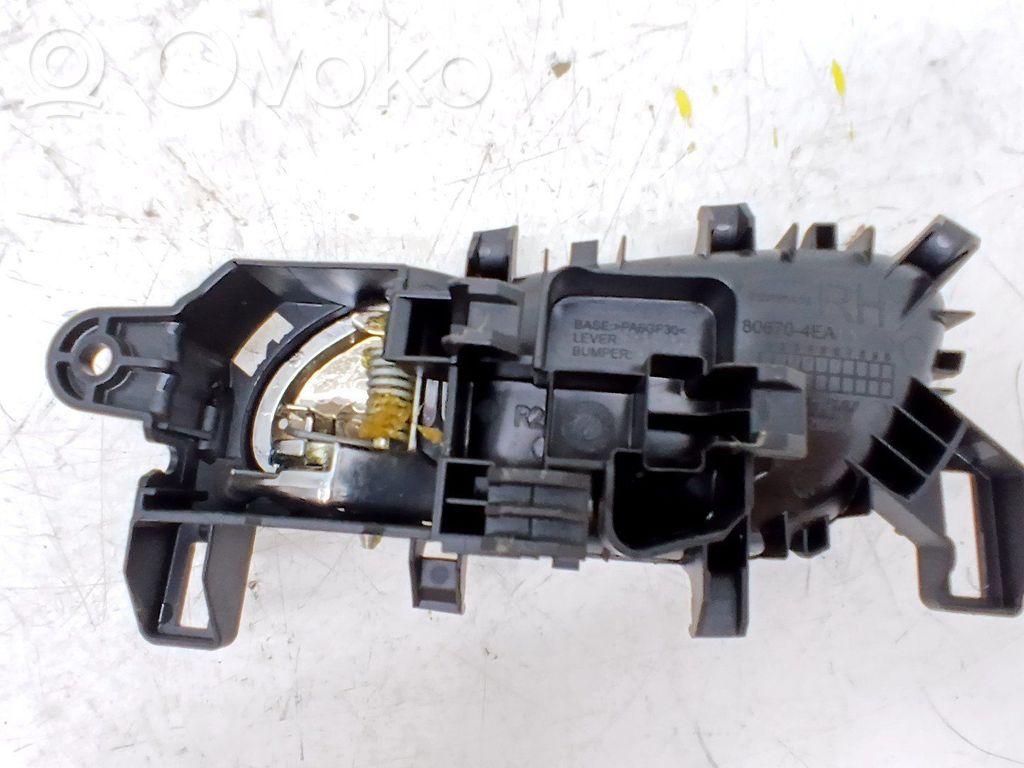 Nissan Qashqai Manecilla interna de puerta corredera