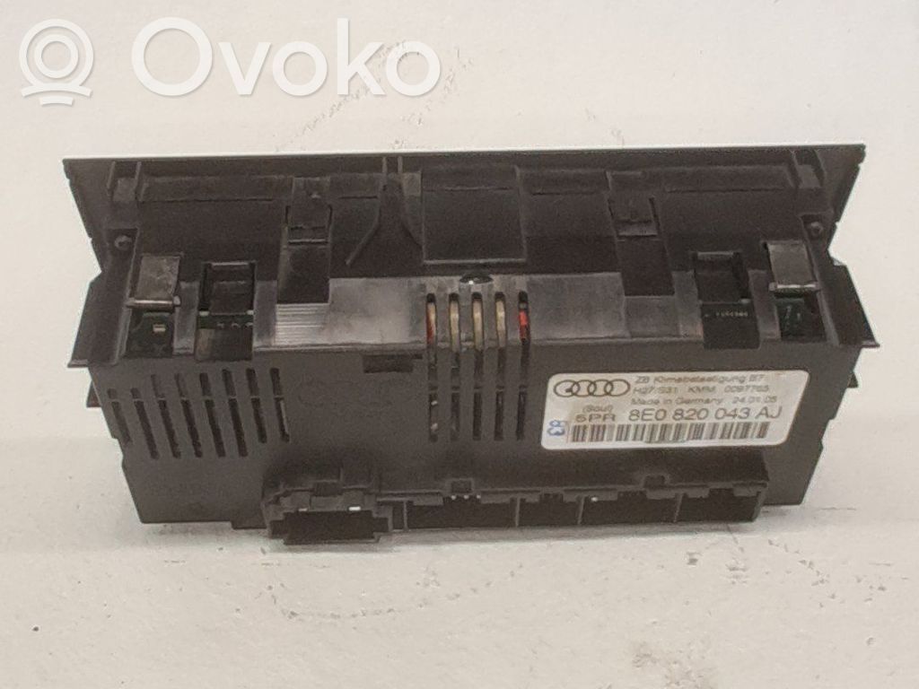 Audi A4 S4 B6 8E 8H Unitate control climatizare 