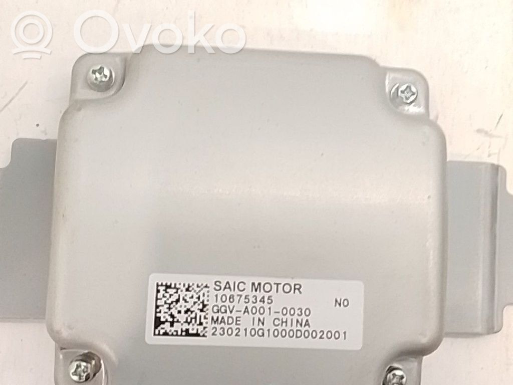 MG ZS Korin keskiosan ohjainlaite